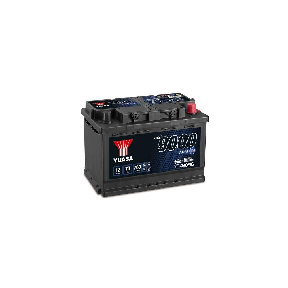 Baterie Auto YUASA 12V 70Ah 760A AGM YBX9096