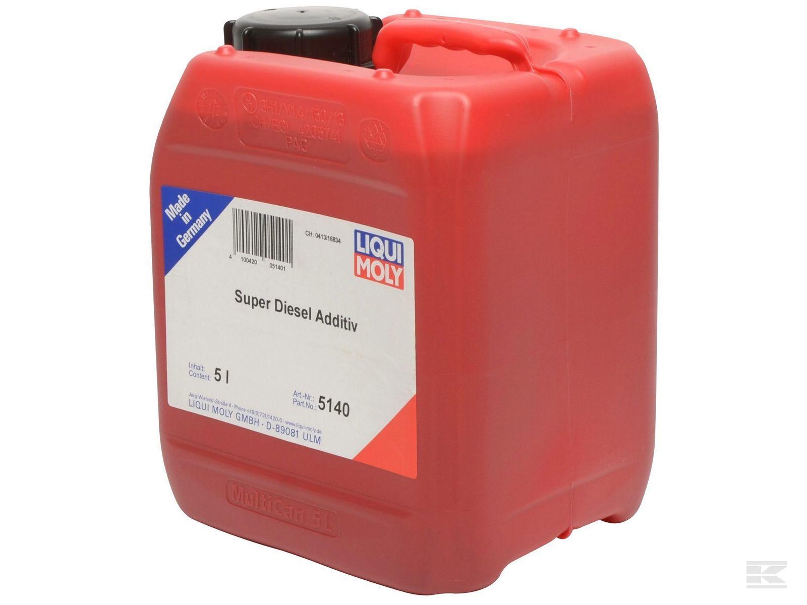 Aditiv motorina Liqui Moly 5140 Super Diesel, 5 Litri