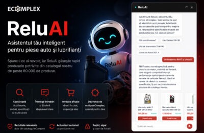 ReluAI – Asistentul inteligent care îți găsește piesele și uleiul potrivit în câteva secunde